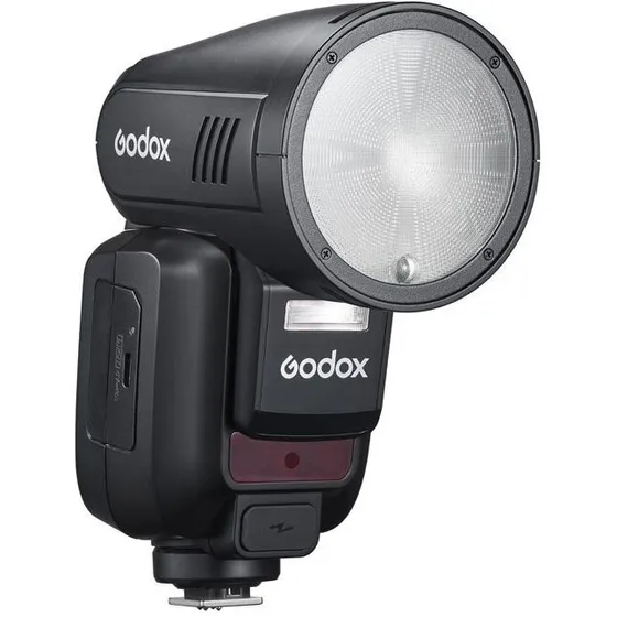 Godox V100 Round Head Speedlite Rundblitz 100W (til Fuji)