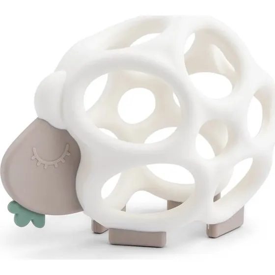 Done by Deer Sheepy Sand – gribe- og bidelegetøj i silikone