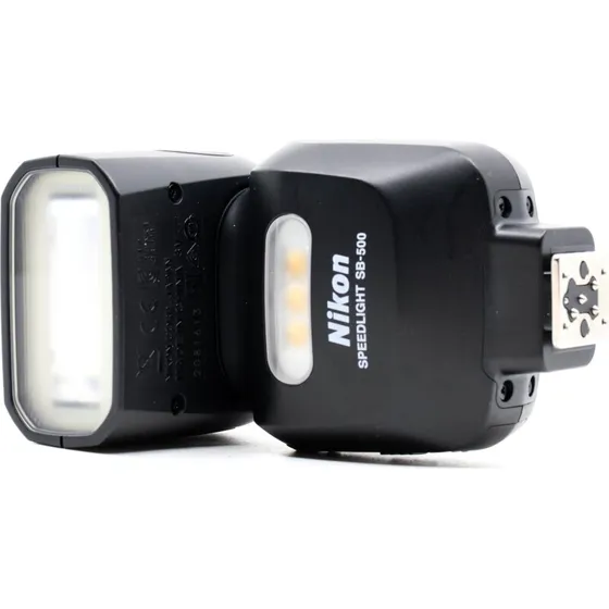 Nikon SB-500 Speedlight med LED-videolampe