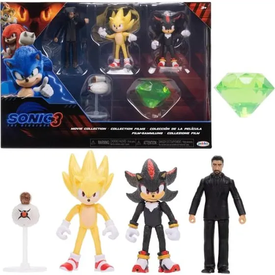 JAKKS PACIFIC Sonic 3 The Hedgehog figurkesæt 42358
