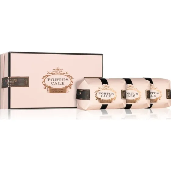 Castelbel Portus Cale Rosé Blush fast sæbe gaveæske, 3x150 g