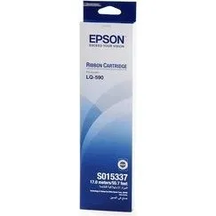 Epson S015337 Sort Farvebånd Original til LQ-590