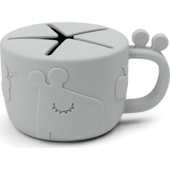 Done by Deer Peekaboo Snack-kop Raffi – grå