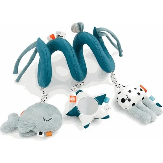 Done by Deer Aktivitetsspiral Sea Friends Blue
