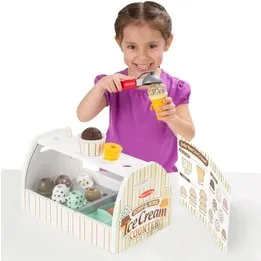 Melissa & Doug Iscafé i træ - Legesæt til 3+ år