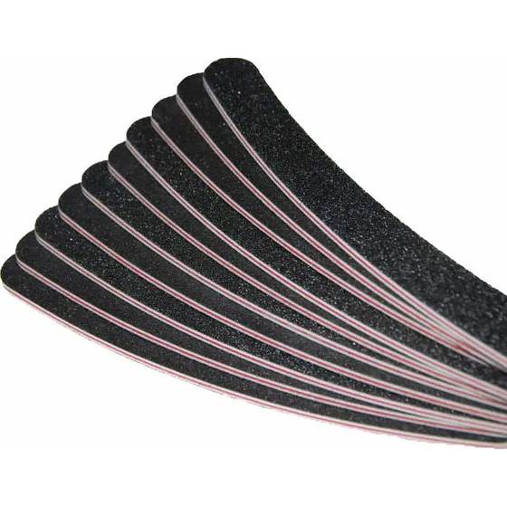 10 stk. Tosidede Neglefiler 100/180 korn - 18x2 cm