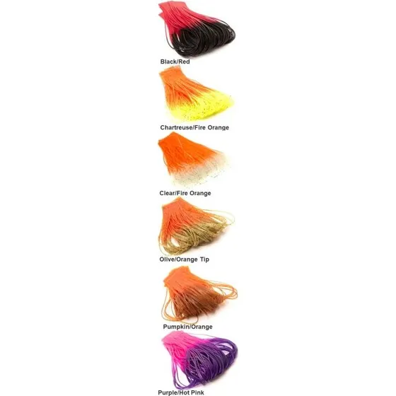 Wapsifly Sili Legs Fire Tip - Pumpkin/Orange