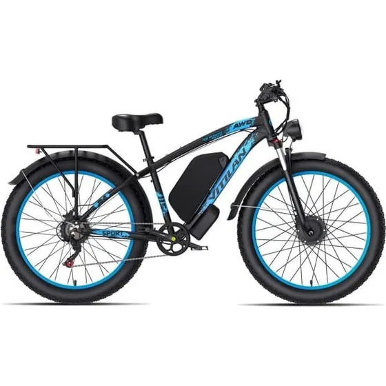 Vitilan H5 Elcykel - 2000W Dobbeltmotor & 25Ah Batteri