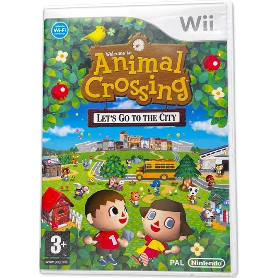 Animal Crossing: Let's Go To The City - Nintendo Wii