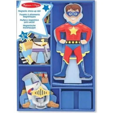 Melissa & Doug Joey magnetisk påklædningsdukke 21 cm