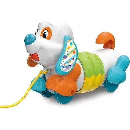 Clementoni Baby Charlie Trækhund, flerfarvet, 12+ mdr