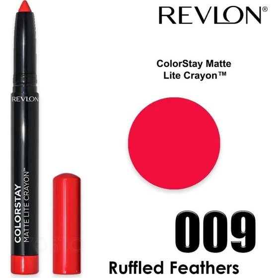 Revlon ColorStay Matte Lite Crayon - Flæsede Fjer