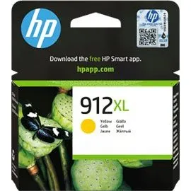 HP 912XL High Yield Gul Blækpatron til Officejet