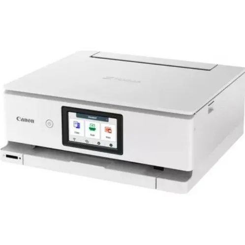 Canon PIXMA TS8751 Inkjet multifunktionsprinter, hvid, Wi‑Fi
