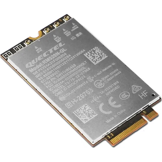 Quectel RM520N-GL 5G M.2 Trådløst Mobilmodem