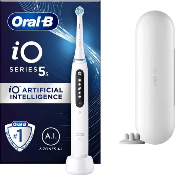 Oral-B iO 5S eltandbørste – Quite White