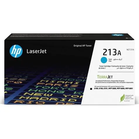 HP 213A W2131A Cyan Toner - Original