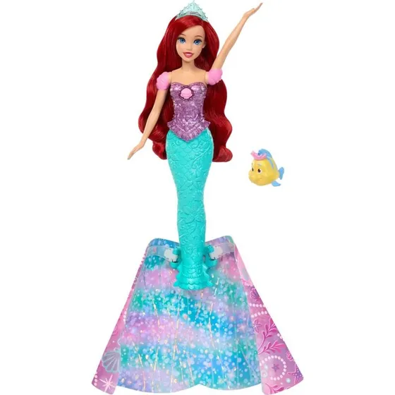 Disney Princess Ariel modedukke - Forvandles til havfrue