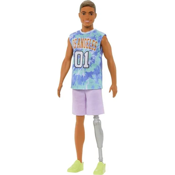 Barbie Fashionistas Ken Dukke med Benprotese