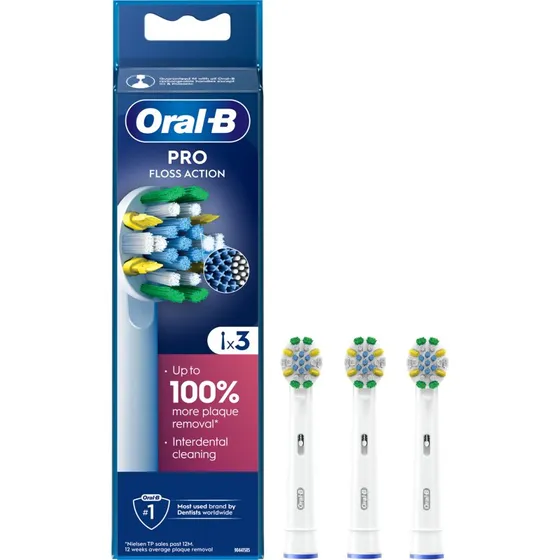 Oral-B Floss Action børstehoveder 3 stk