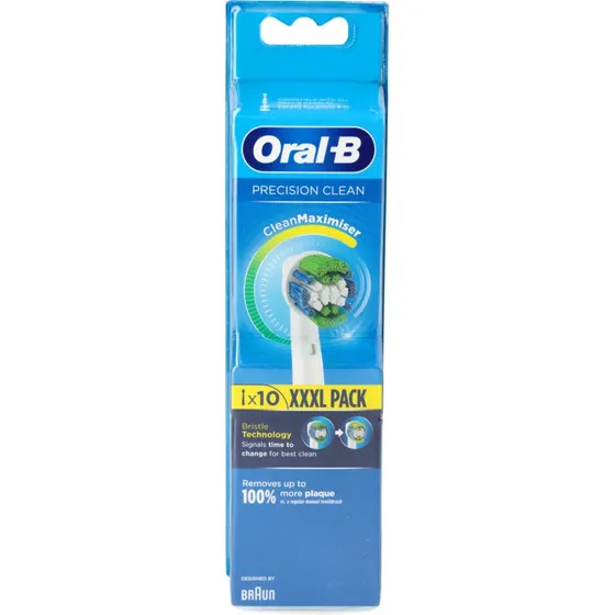 Oral-B Pro Precision Clean Tandbørstehoveder 10 stk - Hvid