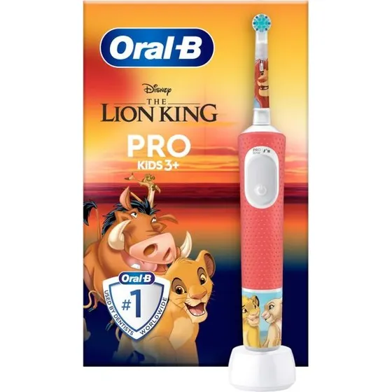 Oral-B Kids Vitality Pro – Løvernes Konge (3+), elektrisk tandbørste