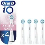 Oral-B iO Gentle Care tandbørstehoveder 4 stk (hvid)
