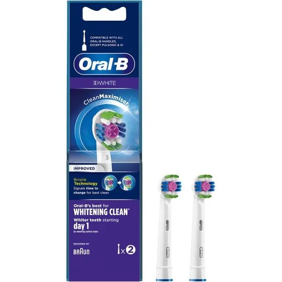 Oral-B 3D White Whitening Clean - 2 stk.