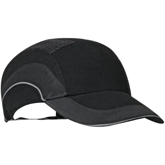 JSP Bump Cap A1+ m/skal sort med 7 cm skygge