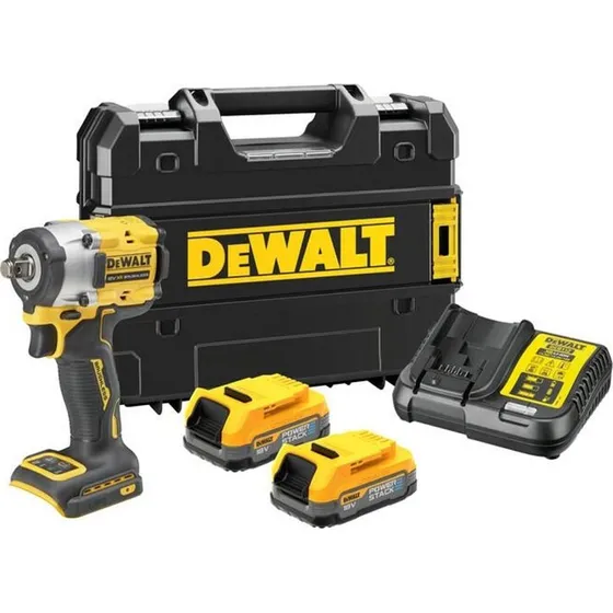 DeWALT DCF921E2T-QW Slagnøgle 18V - 610 Nm - Sæt med 2 batterier