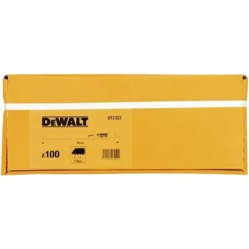 DeWALT DT2323 Sabresavklinger til træ - 228 x 4,2 mm (100 stk.)
