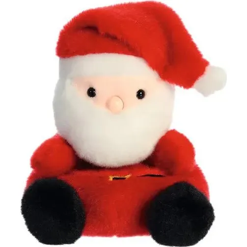 Aurora Palm Pals Santa Claus Soft Toy - 13cm