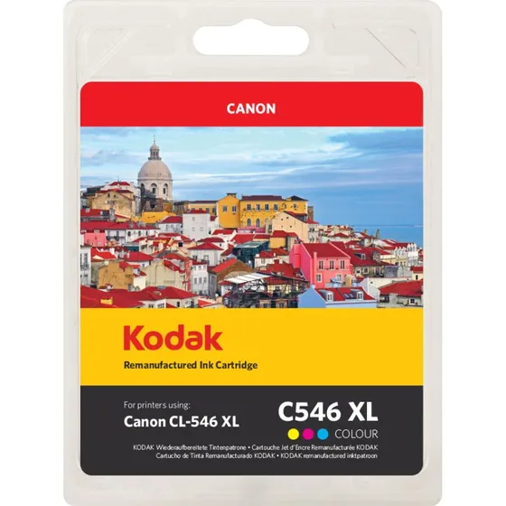 Kodak HC CL-546XL Farve Blækpatron til Canon PIXMA (16,5 ml)