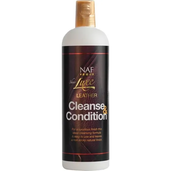 NAF Cleanse & Condition Sheer Luxe Leather 500 ml