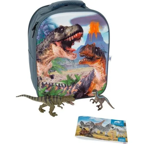 Animal Planet Mojo 3D Rygsæk med Dinosaur - 32x26x12cm