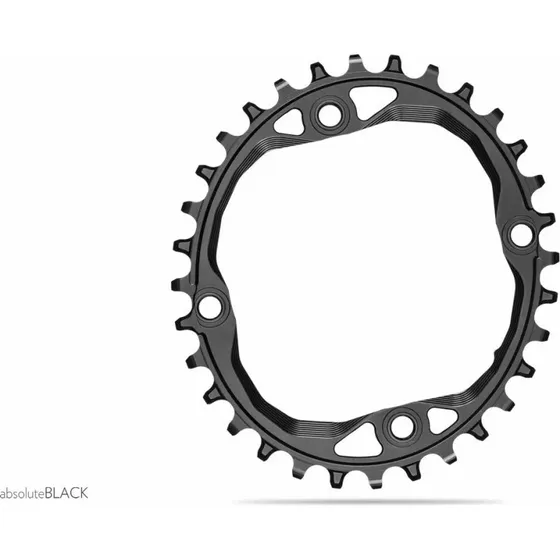 AbsoluteBlack Oval Klinge 34T BCD104 Shimano 12-Speed