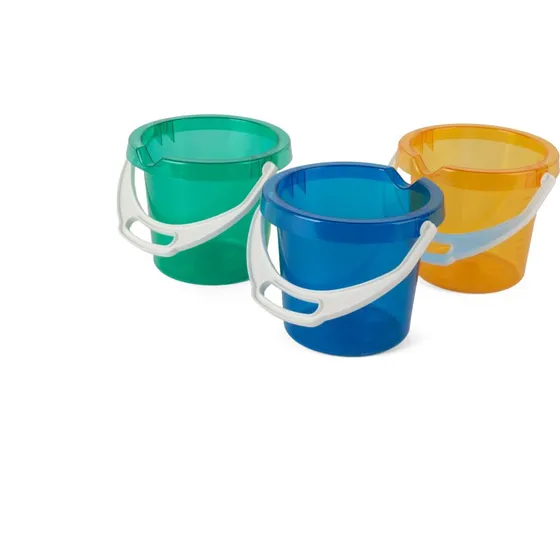 Dantoy Classic transparent spand m. hældetud, 13,5 cm (ass.)