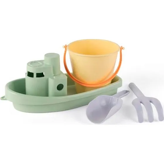 Dantoy Båd- og spandesæt Pastel, 4 dele