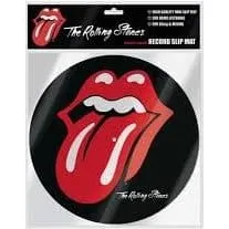 Rolling Stones - Slipmat Logo til Vinylpladespillere