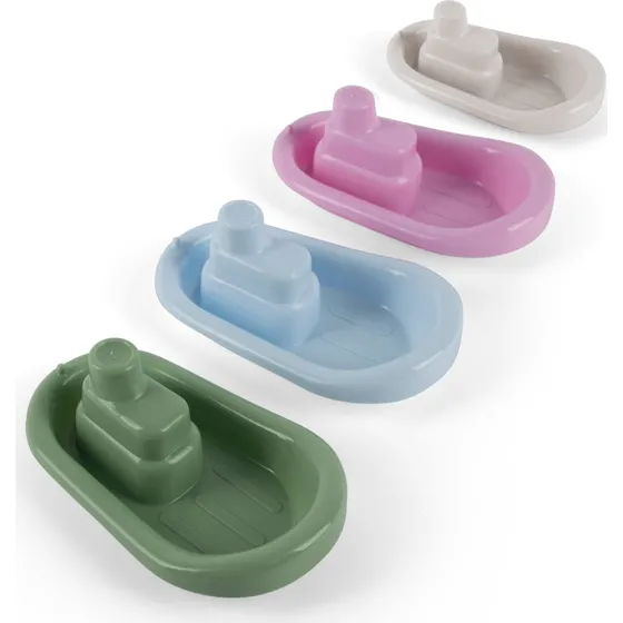 Thorbjorn bådsæt 4 stk – pastelfarvede stabelbåde