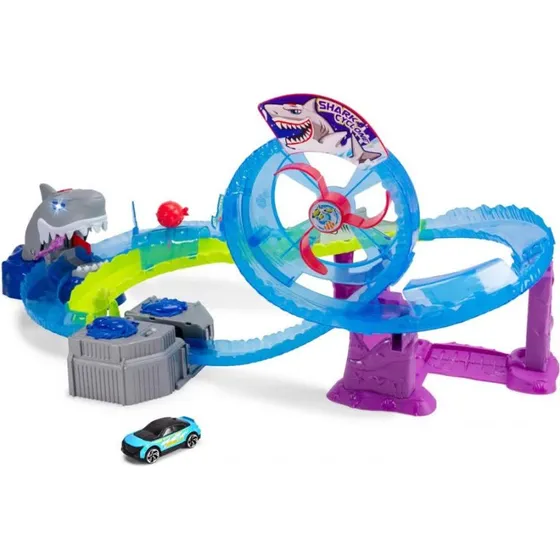 Dickie Toys White Shark Banesæt med lys og lyd