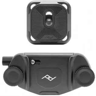 Peak Design Capture-klemme med plade, sort