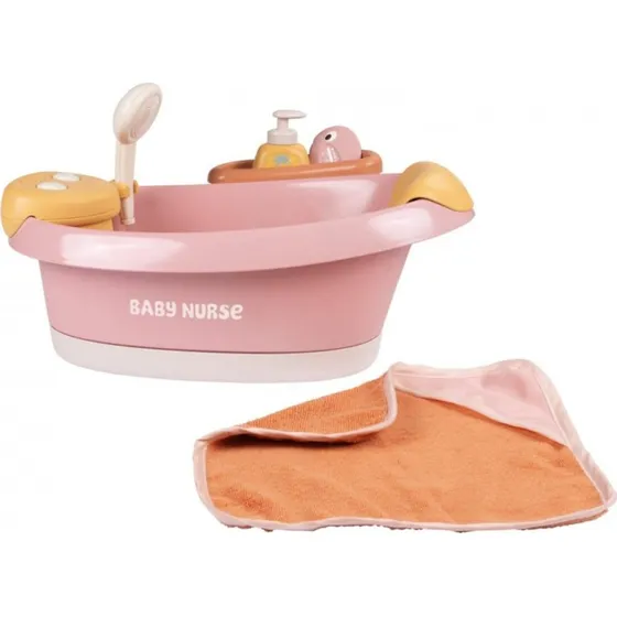 Smoby Baby Nurse BN Balneo badekar til dukker med lys og bruser