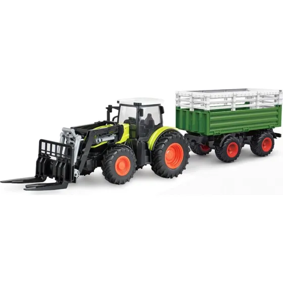 Amewi 22641 Fjernstyret Traktor 1:24 med XL tilbehørspakke