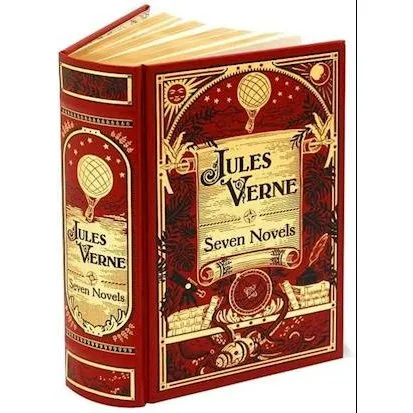 Barnes & Noble Jules Verne: Seven Novels Leatherbound Classics
