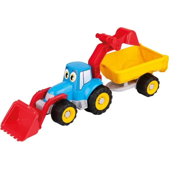 Androni 6029 Traktor med trailer - 55 cm