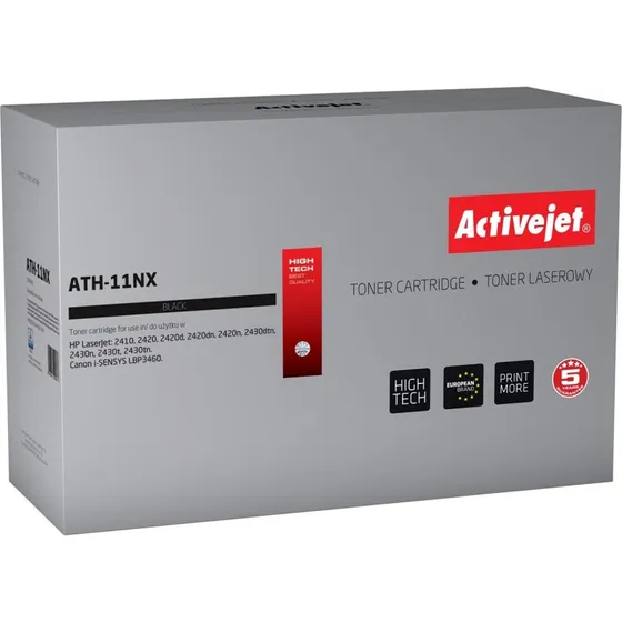 Activejet ATH-11NX Tonerpatron til HP Q6511X og Canon CRG-710H