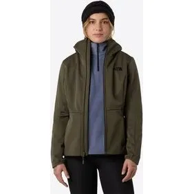 The North Face W Quest Highloft Softshelljakke, Black Heather