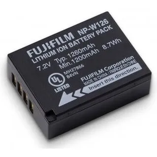 Fuji NP-W126 Li-ion batteri 1260 mAh, 7,2 V