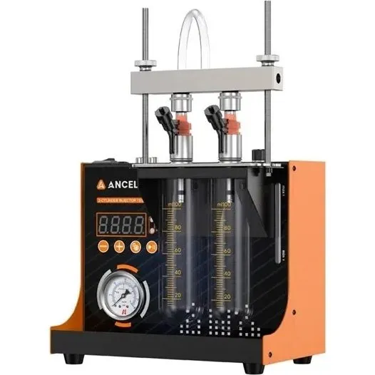 Ancel JC200 Motorcycle Injector Cleaner til 6V og 12V MPI-dyser